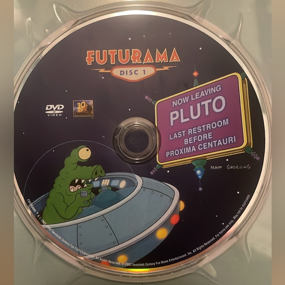 Futurama vol. 3 Disc 1